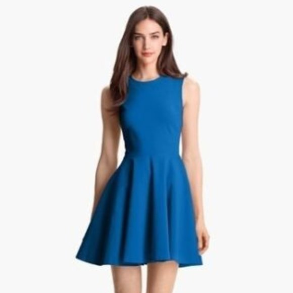 Robe Diane Von Furstenberg JEANNIE Fit And Flare Couleur Firework Coral - Neuve étiquetée